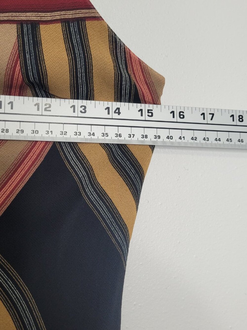 Vintage 90s y2k Khaki Krew black red tan artsy grunge party dress size medium - Picture 5 of 7